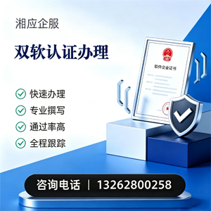 河源双软认证申报服务