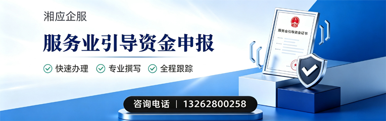 河源服务业引导资金申报服务