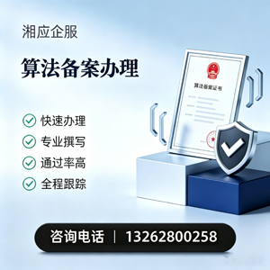 河源算法备案申报服务